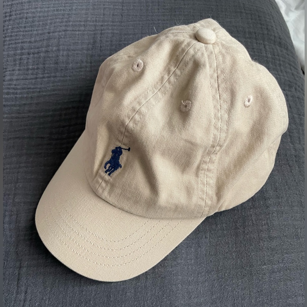 Kids Ralph Lauren Polo Tan Hat
